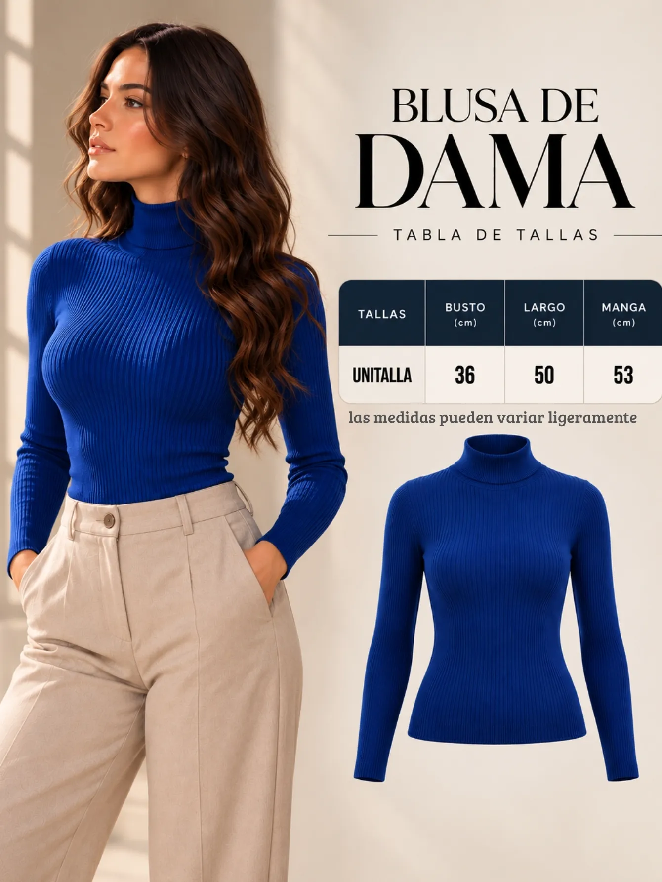 MIS0096 BLUSA PUNTO DAMA 15472